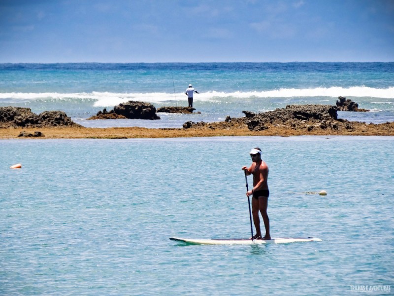 Stand Up Paddle na Praia do Forte